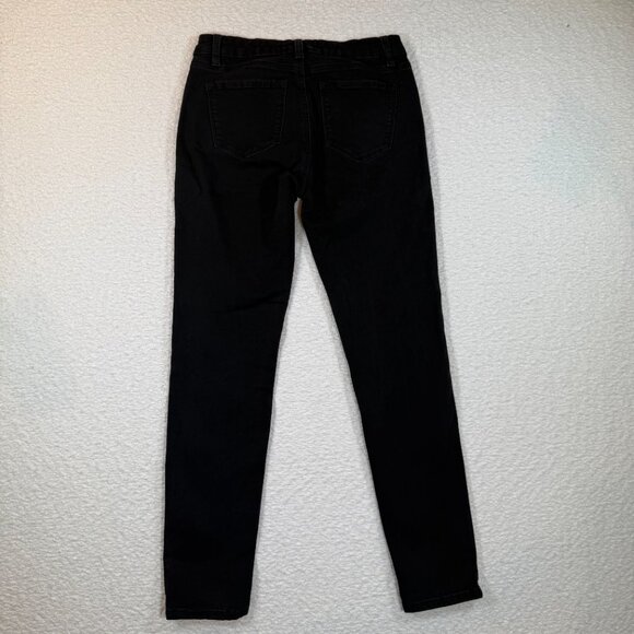 KanCan Jeans Women 9/28 Black KC11214BK Mid Rise Super Skinny Preppy - Picture 8 of 10